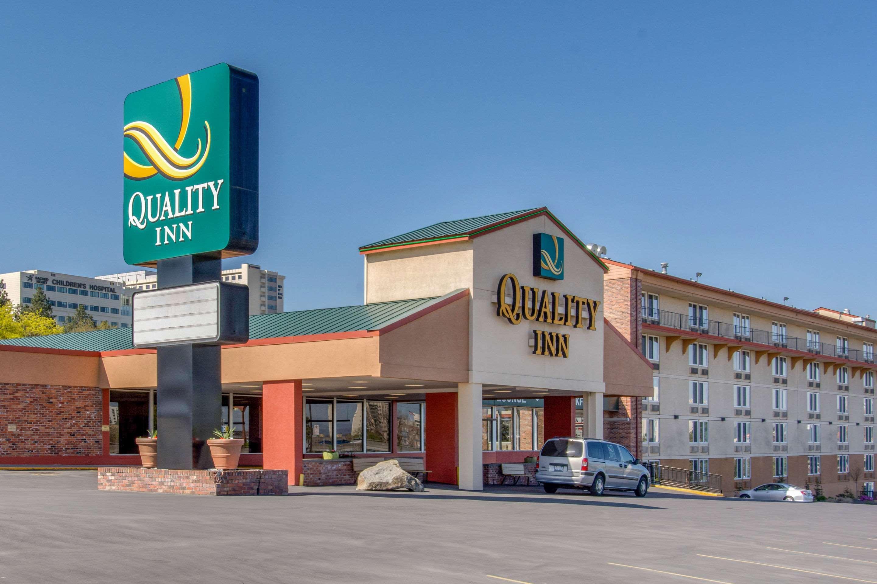 Quality Inn Spokane, Downtown 4Th Avenue Exterior foto